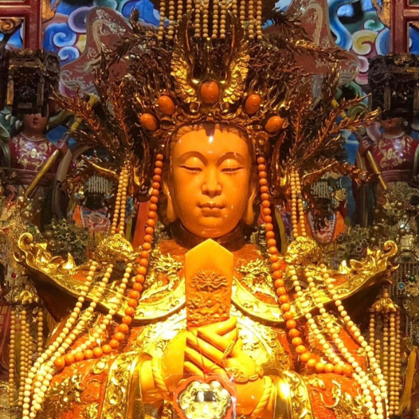 南方澳進安宮寶石珊瑚媽祖